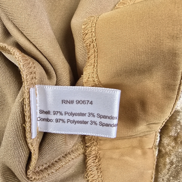 Boston Proper crushed velvet boho dress XS - Picture 16 of 16